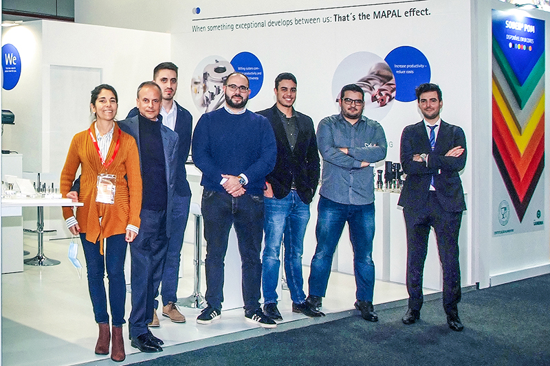 f. l.: Ana Nunes, Managing Director Rui Moreira, João Nascimento, António Santos, Wesley Reis, Marco Vieira, André Bastos
